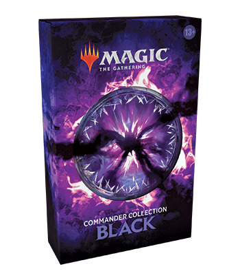 commander 2021 booster box Commander Collection Black Premium