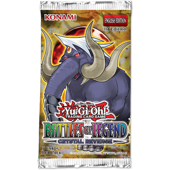 Yu-Gi-Oh CCG: Battles of Legend - Crystal Revenge - Booster Pack Level One Game Shop Yu-Gi-Oh CCG: Battles of Legend - Crystal Revenge - Booster Pack Level One Game Shop