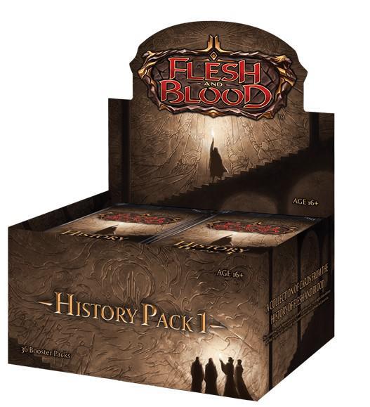 flesh and blood rising booster box Flesh & Blood TCG: History Pack 1 Booster Box – Level One Game Shop
