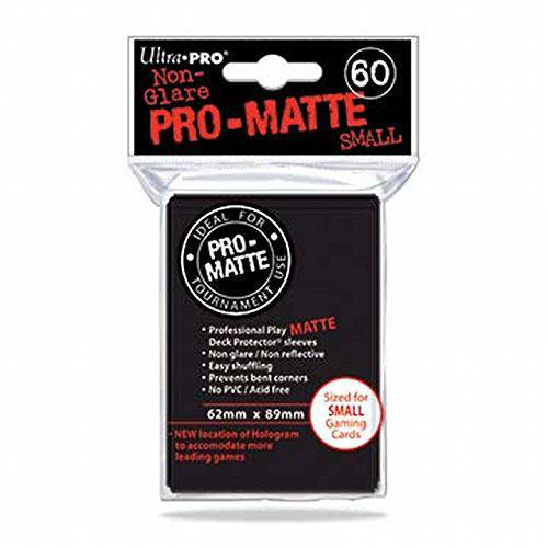 Ultra Pro: PRO-Matte Deck Protector Sleeves - Japanese Size Black (60) Level One Game Shop Ultra Pro: PRO-Matte Deck Protector Sleeves - Japanese Size Black (60) Level One Game Shop