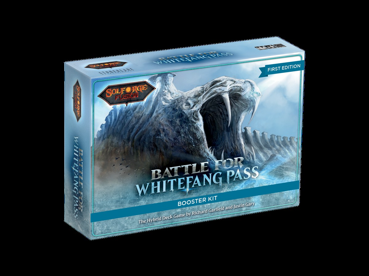 solforge fusion booster box SolForge Fusion: Battle for Whitefang Pass Booster Kit – Level One Game Shop