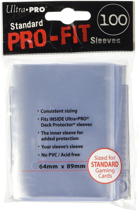 Ultra Pro: PRO-Fit Deck Protector Inner Sleeves - Standard Size Perfec –  Level One Game Shop