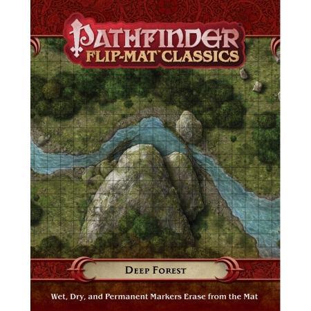 Pathfinder Flip-Mat Multi-Pack: Foreste – Mappe Modulari Per Giochi Di Ruolo, 2 Tappetini 24x30 Pollici