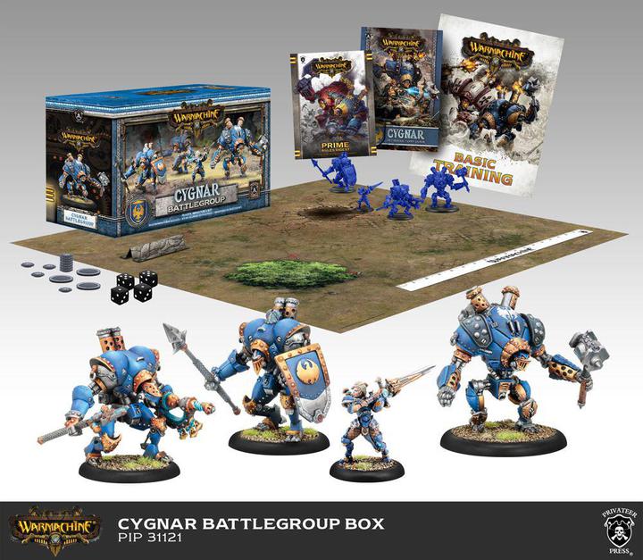 WARMACHINE - Cygnar Storm Legion Core Army Starter WARMACHINE - Cygnar Storm Legion Core Army Starter