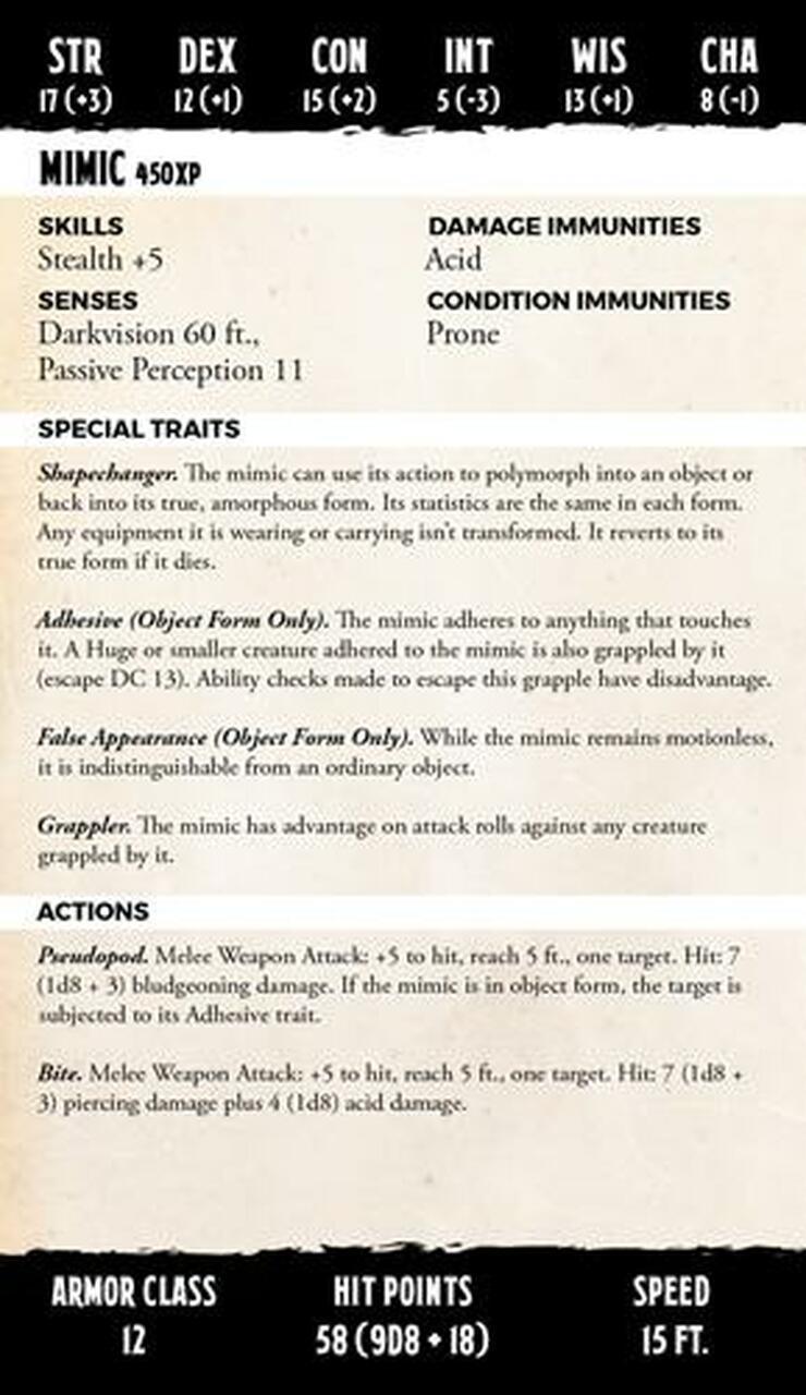 deck of many monsters The Deck of Many Monsters 1 – Level One Game Shop