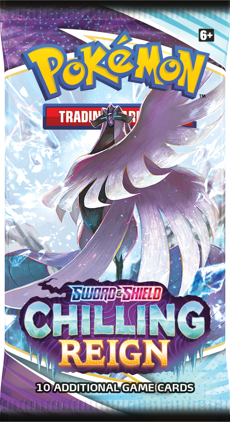 Pokemon TCG: Sword & Shield - Chilling Reign - Booster Pack Level One Game Shop Pokemon TCG: Sword & Shield - Chilling Reign - Booster Pack Level One Game Shop
