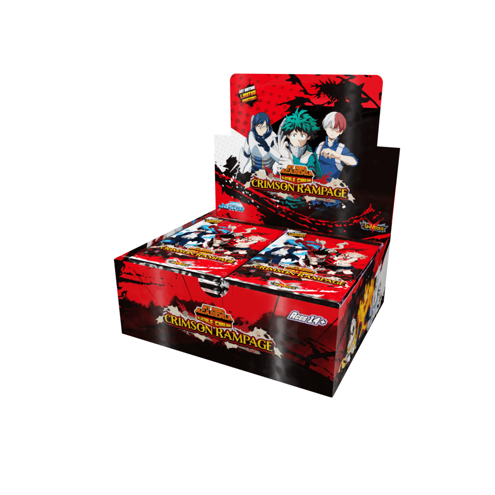 My Hero Academia CCG - Series 2 Crimson Rampage Booster Box My Hero Academia CCG - Series 2 Crimson Rampage Booster Box