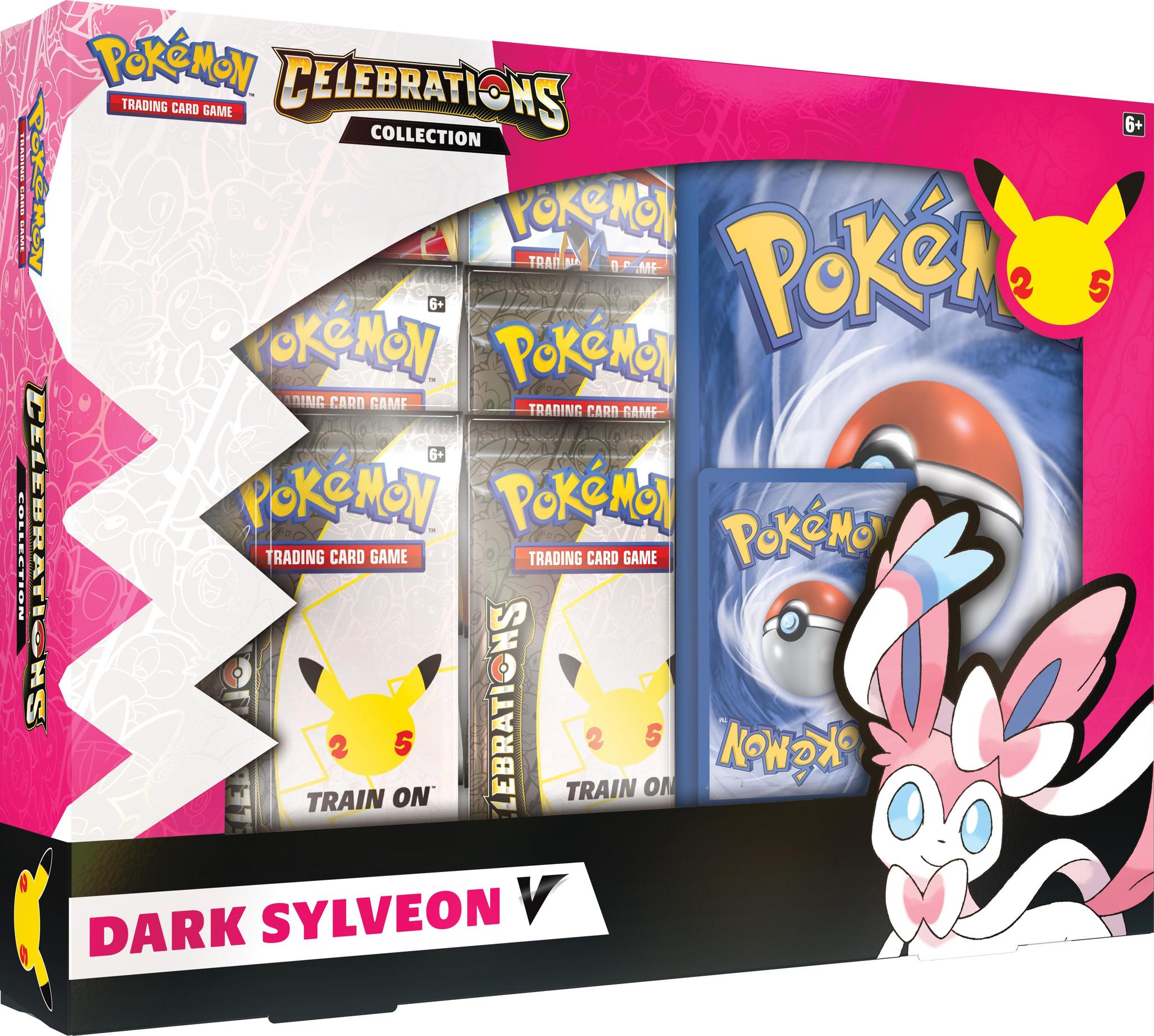 Pokemon TCG: Celebrations Collection - Dark Sylveon V Level One Game Shop Pokemon TCG: Celebrations Collection - Dark Sylveon V Level One Game Shop