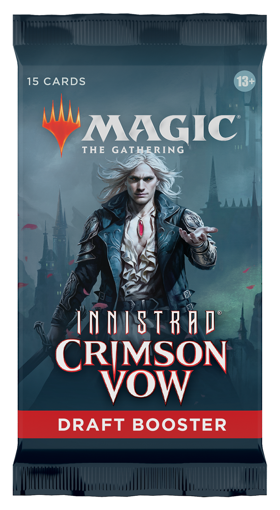 mtg crimson vow set booster box Magic the Gathering: Innistrad: Color:Metallic Red YEAR_1996 stamped Signature Art Card Pokemon Scarlet & Violet