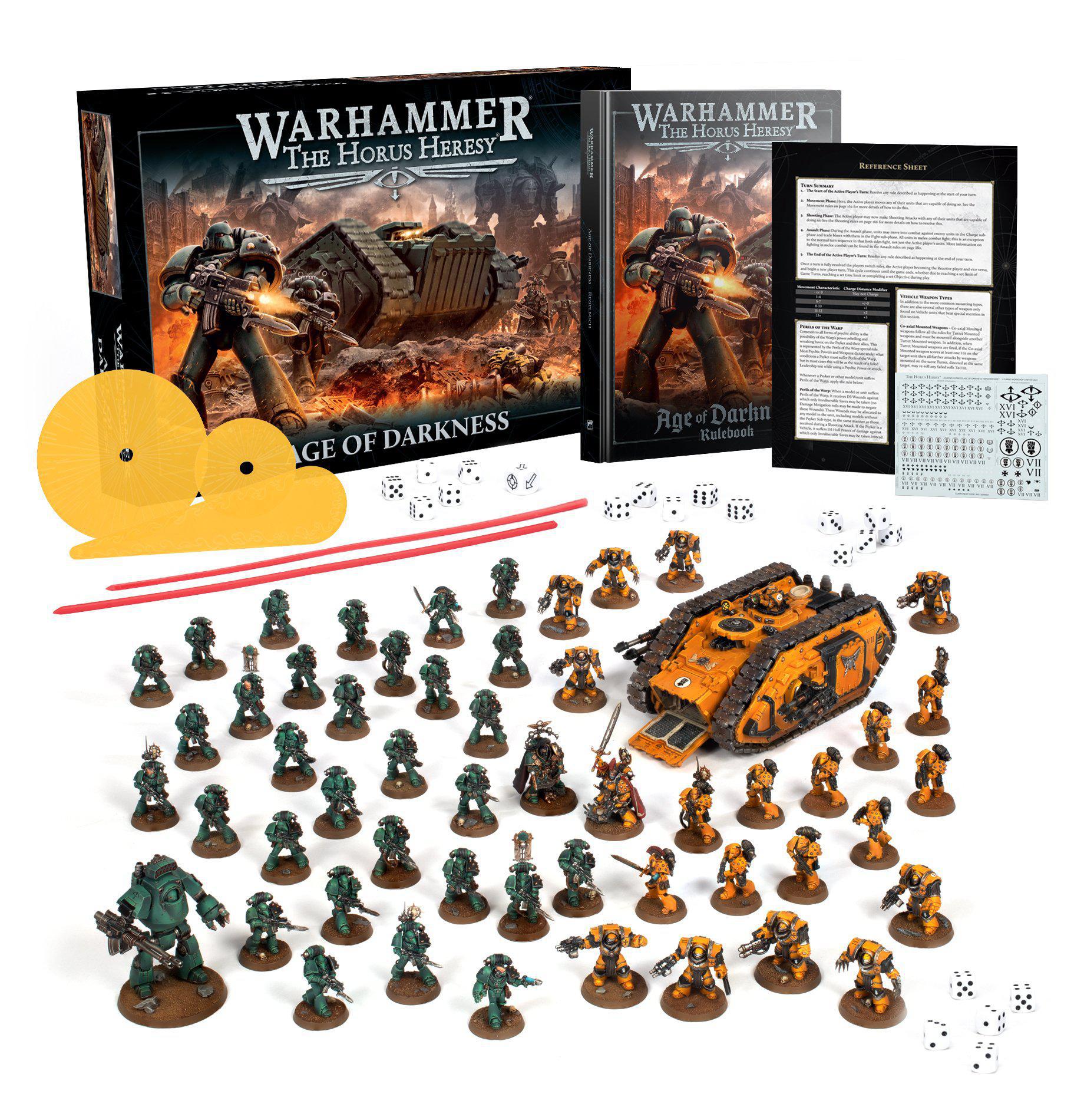 Games Workshop: Warhammer - The Horus Heresy - Age of Darkness – Level One  Game Shop