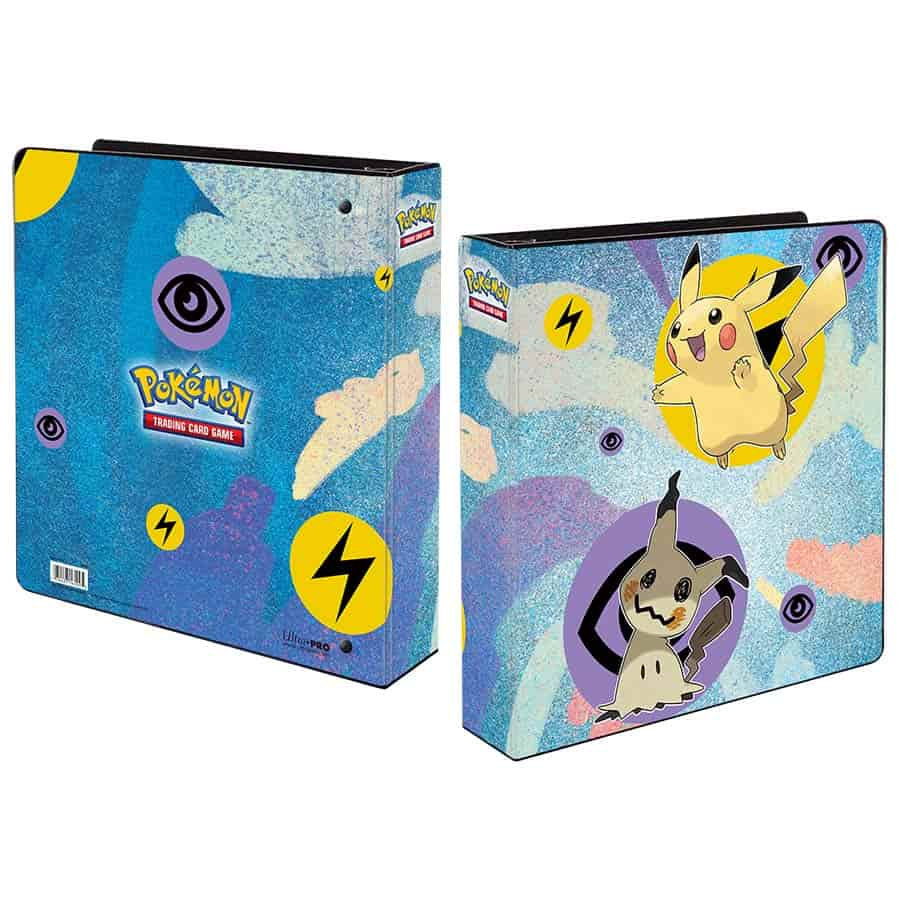 Ultra Pro: 2" Three Ring Binder 'Pikachu and Mimikyu' - For Pokemon TCG Ultra Pro: 2" Three Ring Binder 'Pikachu and Mimikyu' - For Pokemon TCG