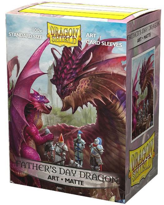 Dragon Shield: Art Matte Deck Protector Sleeves - Standard Size 'Fathe Level One Game Shop Dragon Shield: Art Matte Deck Protector Sleeves - Standard Size 'Fathe Level One Game Shop