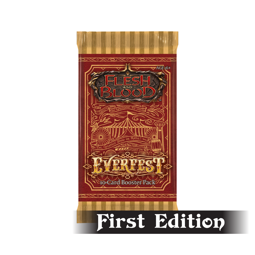 flesh and blood everfest booster box Flesh and Blood TCG: Everfest Booster Pack (1st Edition)