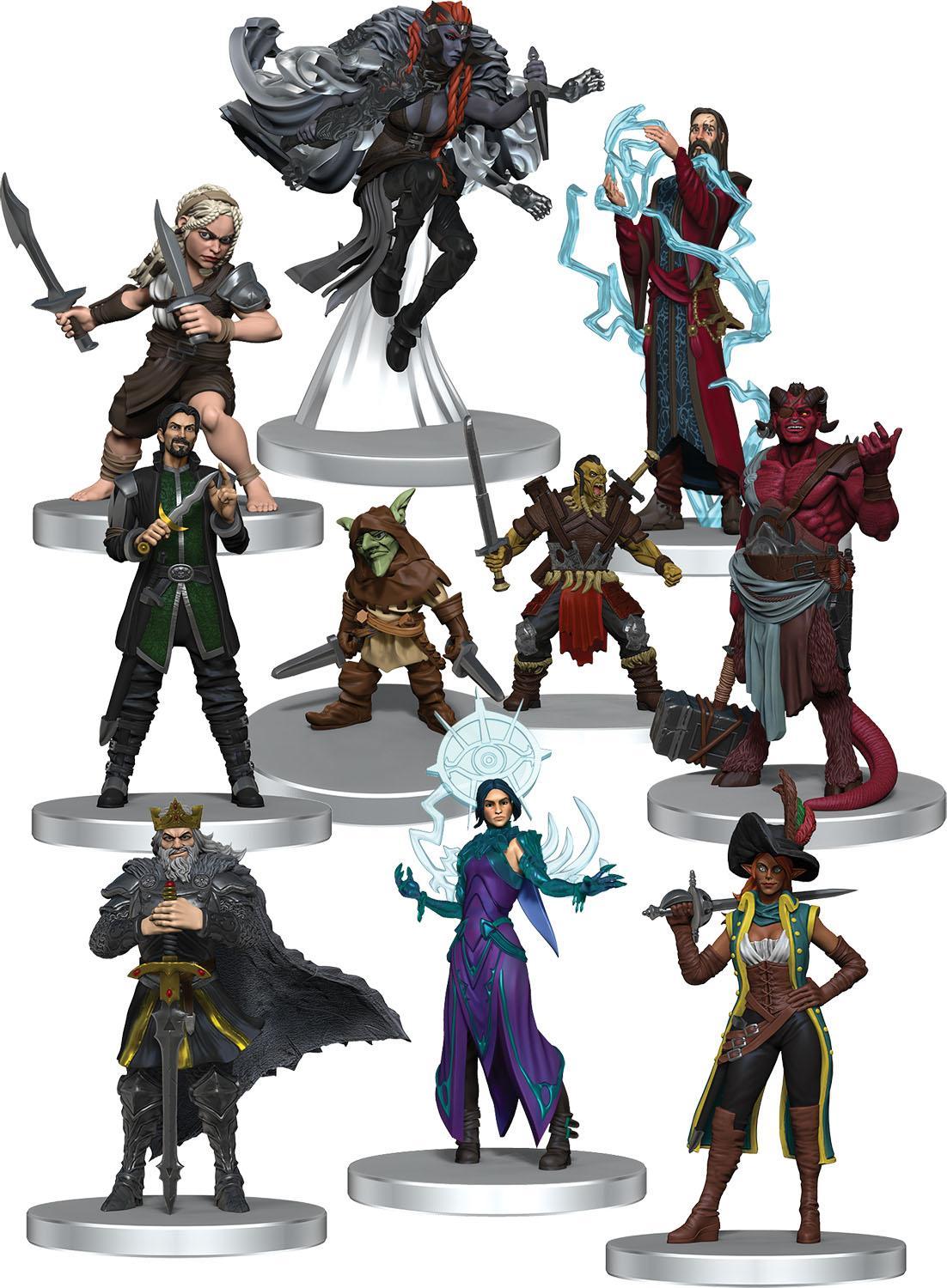 WizKids: Critical Role Miniatures - NPC's of Exandria Set 1 - Premium Level One Game Shop WizKids: Critical Role Miniatures - NPC's of Exandria Set 1 - Premium Level One Game Shop