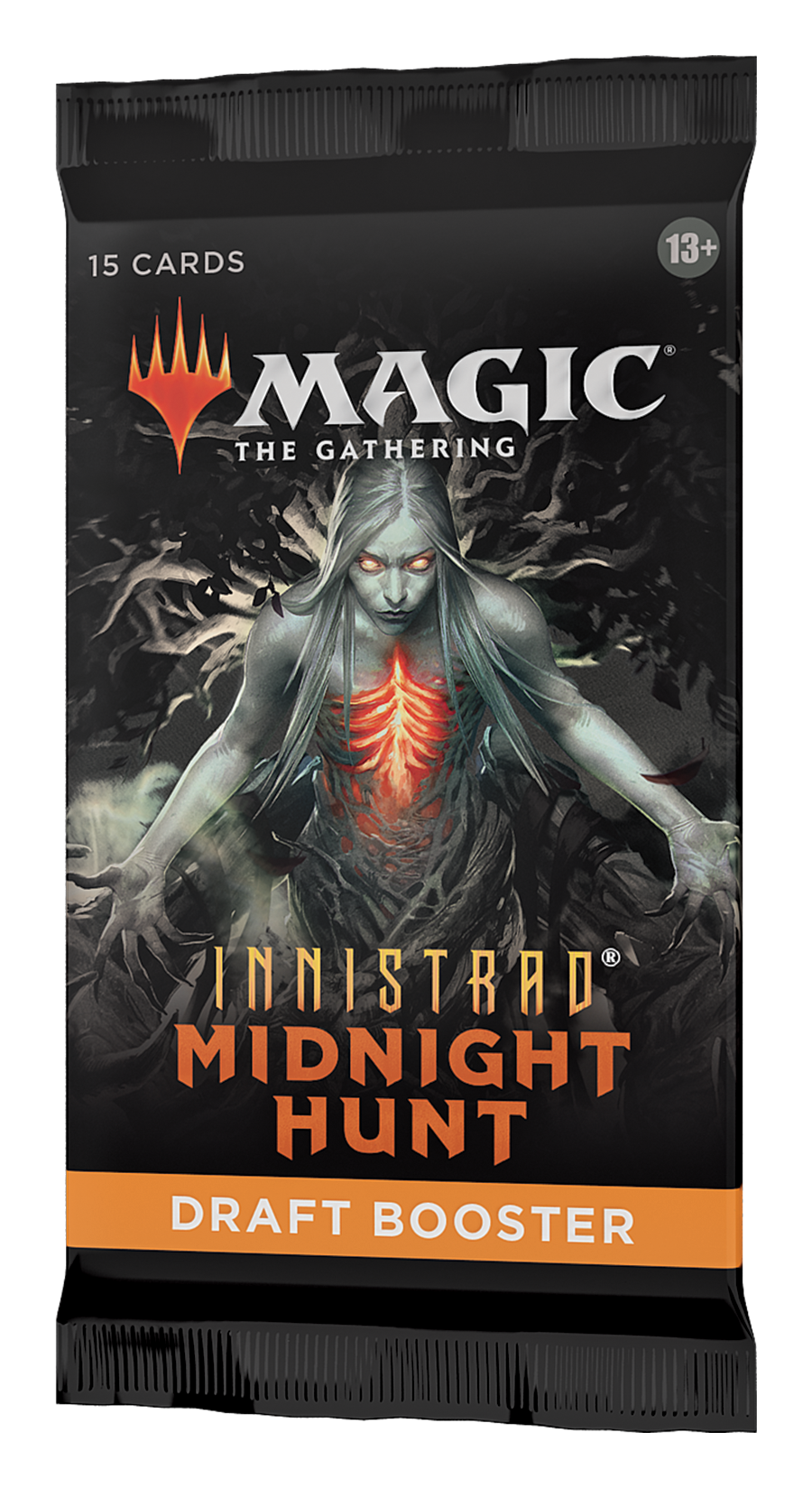 Magic the Gathering: Innistrad: Midnight Hunt - Draft Booster Pack Level One Game Shop Magic the Gathering: Innistrad: Midnight Hunt - Draft Booster Pack Level One Game Shop