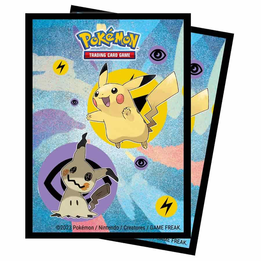 what size card sleeves for pokemon Ultra Pro Penny Matching card sleeves for your standard size trading cards (66x91 mm) Ultra Pro Pokemon Grass Standard