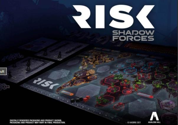  Hasbro Gaming Avalon Hill Risk Shadow Forces Strategy