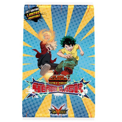 my hero academia booster box My Hero Academia CCG: Series 3 - Heroes Clash