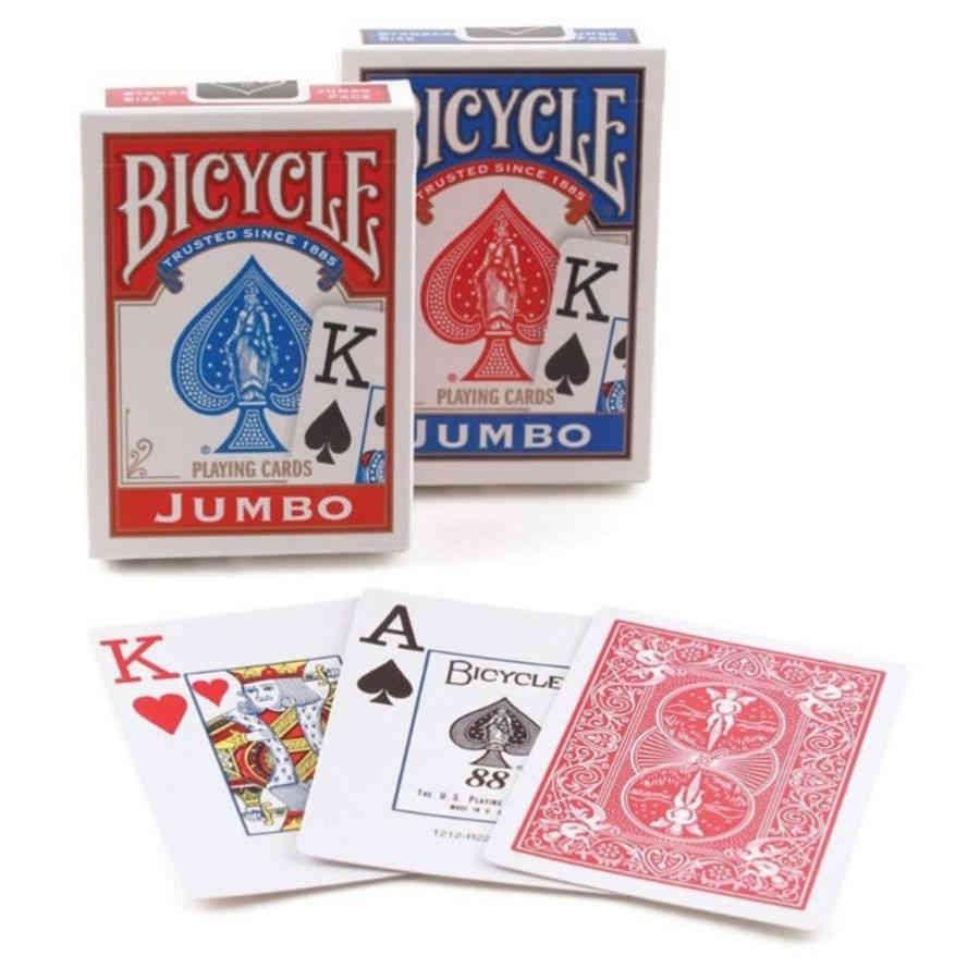 bicycle cards shop near me Bicycle Poker Size Jumbo Index Playing Cards
