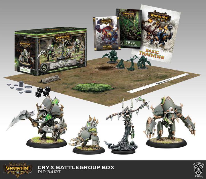 Warmachine: Cryx - Battlegroup Box Starter Set (Plastic) – Level One ...