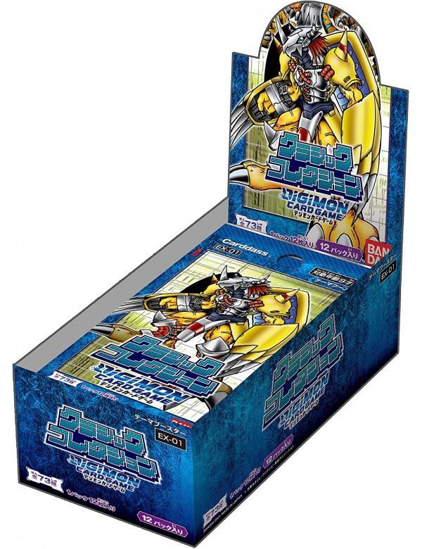 digimon 1st edition booster box DIGIMON CARD GAME EX01 EX1 CLASSIC COLLECTION BOOSTER BOX ENGLISH (24 PACKS)