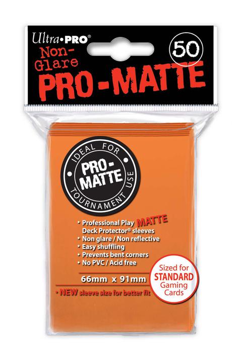 thumbnail image 2 of Ultra Pro Matte Yellow Deck Protector Sleeves For Pokémon MTG – 50 Count 2 of 5