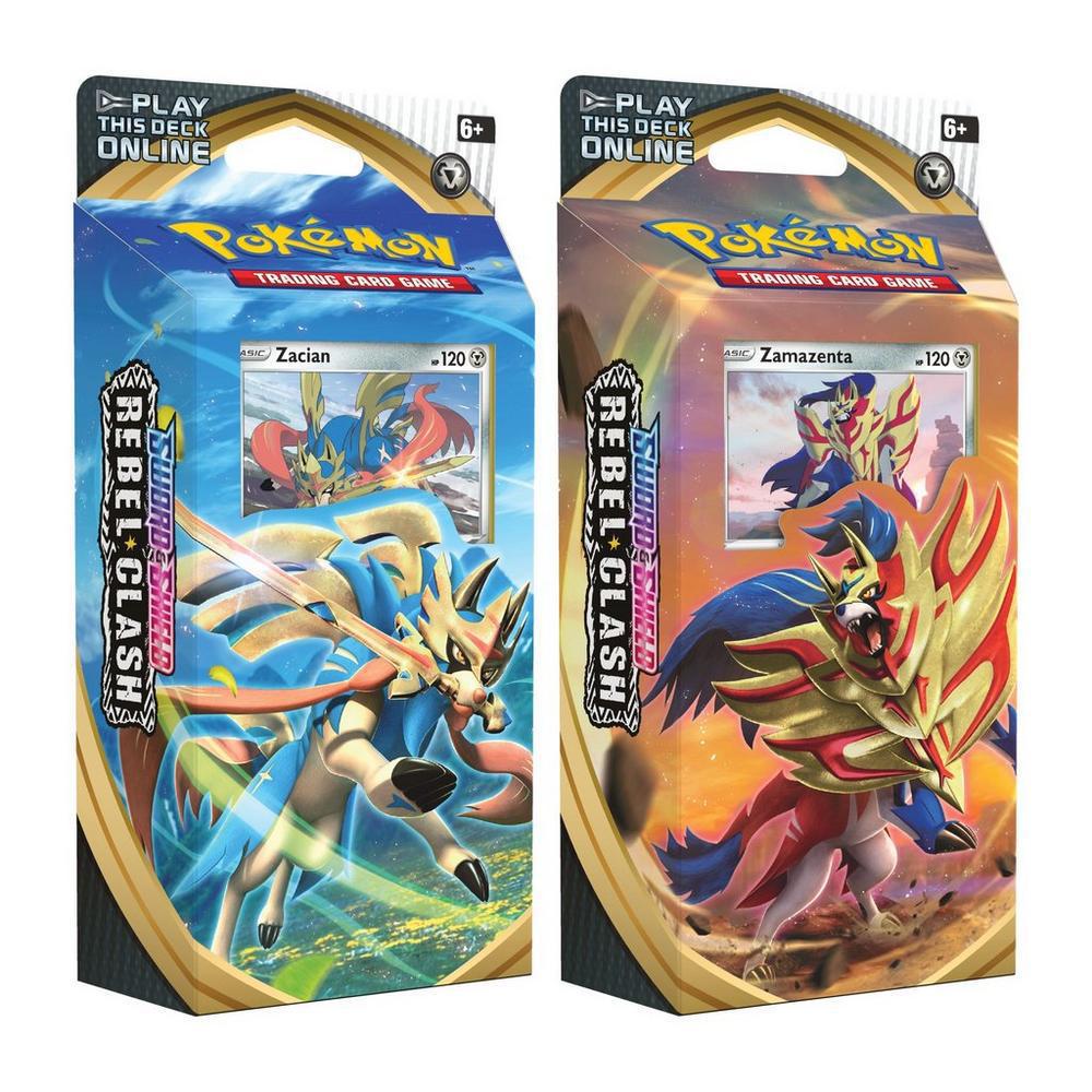 Pokemon TCG: Sword & Shield - Rebel Clash Theme Deck - Set of 2 Level One Game Shop Pokemon TCG: Sword & Shield - Rebel Clash Theme Deck - Set of 2 Level One Game Shop