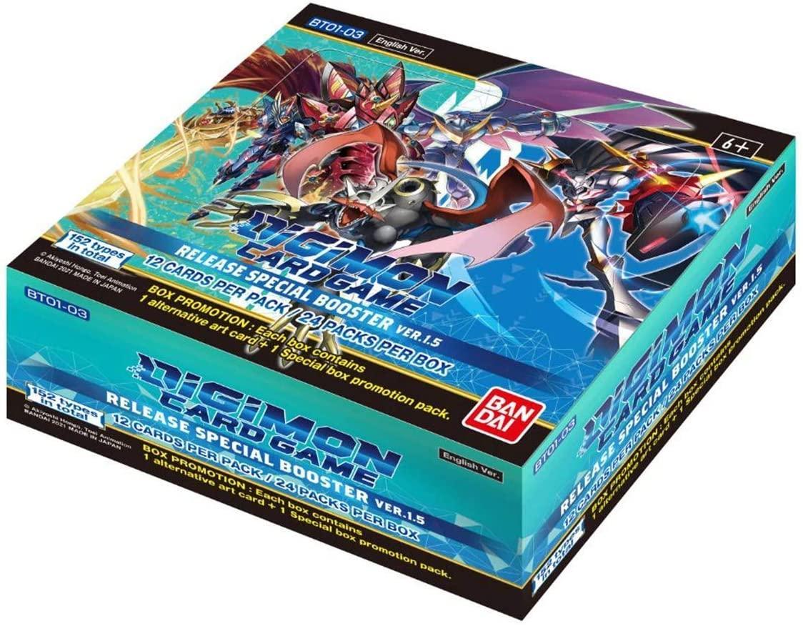 how many secret rares per booster box Digimon Card Game: Special Booster Box V1.5 – Level One Game Shop
